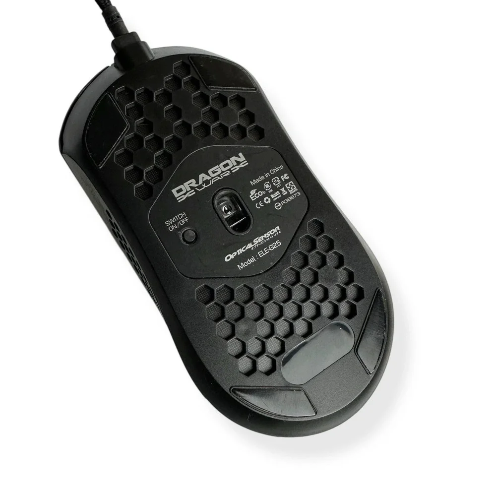 DragonWar G25 PHOENIX Pro Gaming Mouse Lights Up All Colors 12000dpi USB ELE-G25